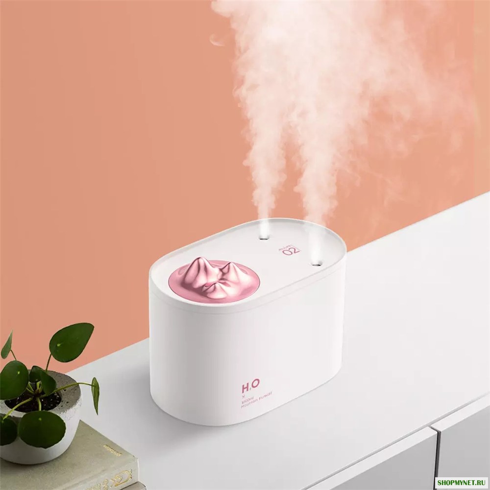 Mijia Jisulife 1000мл 3600mAh USB аккумуляторная Ультразвуковой увлажнитель с 2 Туман Освежитель на выходе для дома Офис от системы Xiaomi