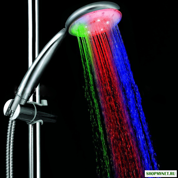 Bakeey LED Светящийся изменяющий цвет душ Colorful без электричества Самостоятельно меняющий цвет душевая насадка для душа
