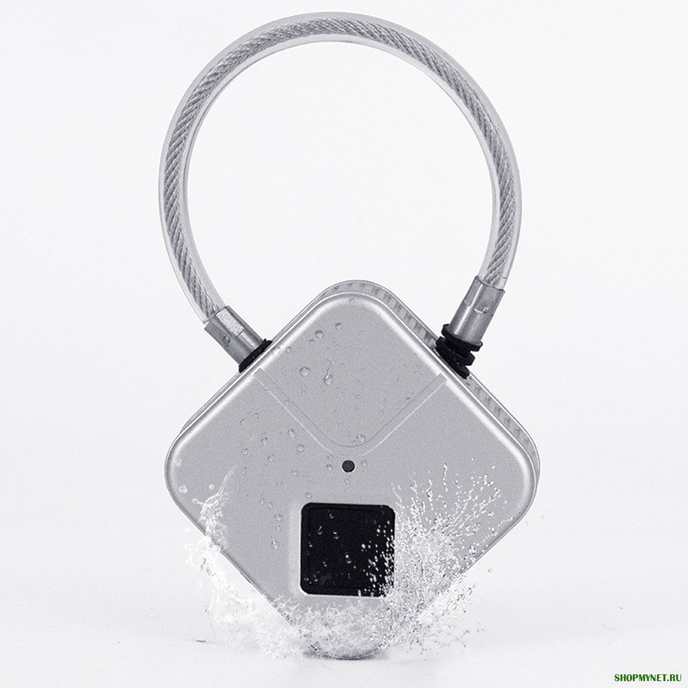 Bakeey Fingerprint Padlock Противоугонная Smart Door Замок Водонепроницаемы Пылезащитный многофункциональный Багаж Замокer Padlo